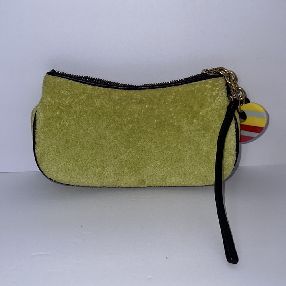 Vintage Juicy Couture wristlet w/large Juicy Charms Authentic & rare 💗💛❤️ - Picture 5 of 12